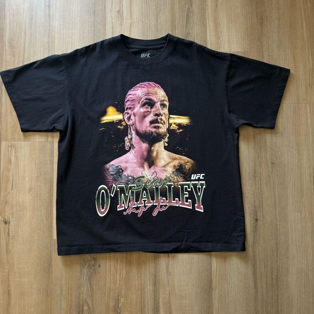 UFC Suga Sean O’Malley Sweet To Watch Black Graphic Shirt Size XL Vintage Style
